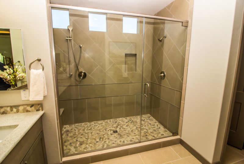 Open Shower Design